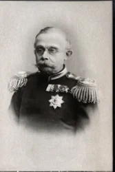 ルクセンブルグ大公アドルフ1世（1817-1905）の肖像。